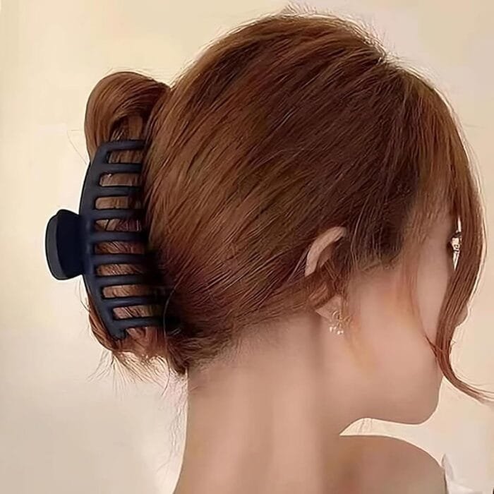 Bigwill Large Claw Clips for Thick Hair – 4PCS 4.3" Matte Big Hair Clutcher for Women & Girls – Non-Slip Jumbo Claw Clips Strong Hold Barrette for Long Hair (Multicolor) - Image 5