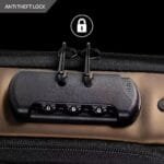 BIGWILL Crossbody Sling Bag for Men & Women – Waterproof Anti-Theft Chest Shoulder Bag with USB Charging Port – Stylish & Lightweight Travel Messenger Daypack(Black_Brown) - Image 6