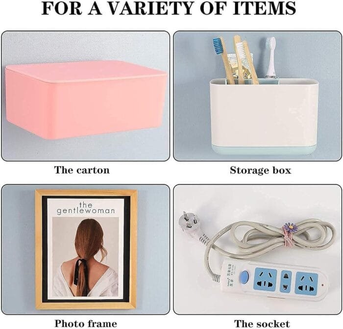 Heavy Duty Transparent Wall Hooks – No-Drill, Waterproof & Reusable - Image 7