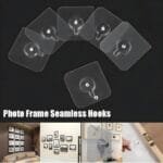 BIGWILL Transparent Adhesive Wall Hooks – Heavy Duty, No-Drill Hangers - Image 2
