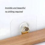 BIGWILL Transparent Adhesive Wall Hooks – Heavy Duty, No-Drill Hangers - Image 3