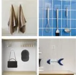 BIGWILL Transparent Adhesive Wall Hooks – Heavy Duty, No-Drill Hangers - Image 8